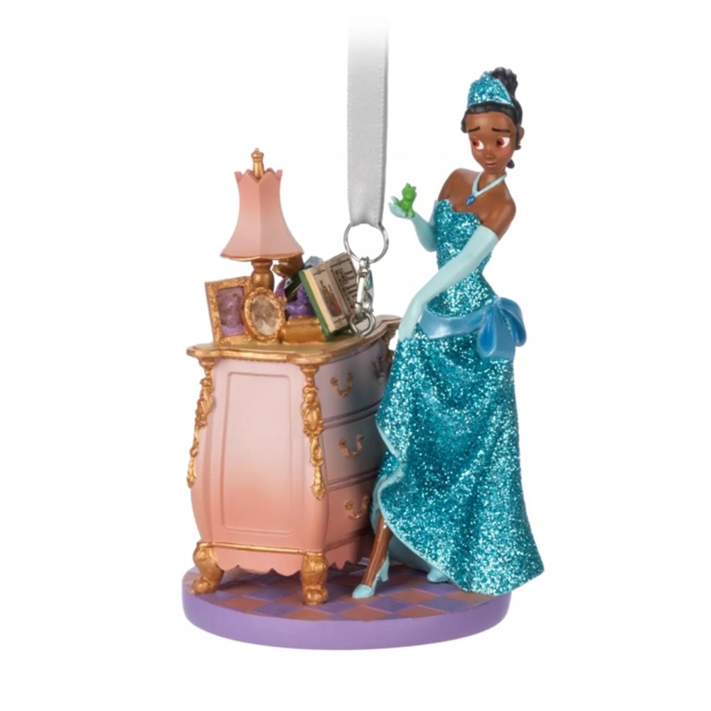 Rare Disney Princess Tiana Sketchbook Ornament 2023 Limited Edition NWT